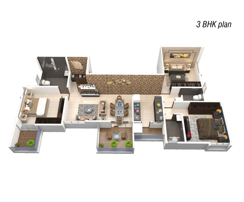 3d section